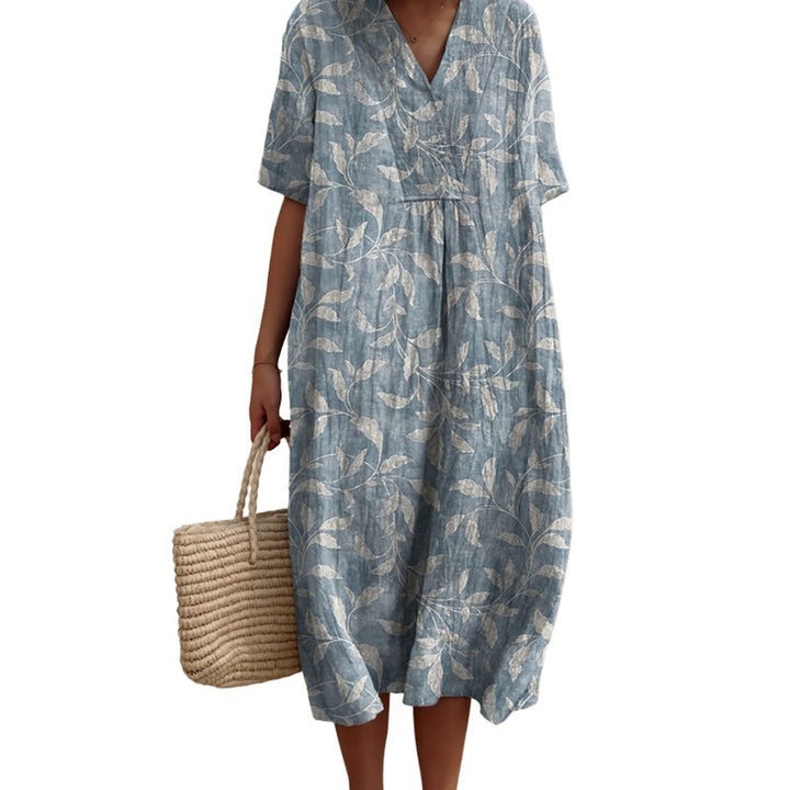 Margaret | Breezy Floral Midi Dress
