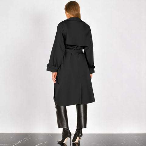 Vivian | Classic Belted Trench Coat
